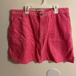 Lucy & Yak Bubblegum Pink Blair Mini Skirt in Size 14 New with Tags